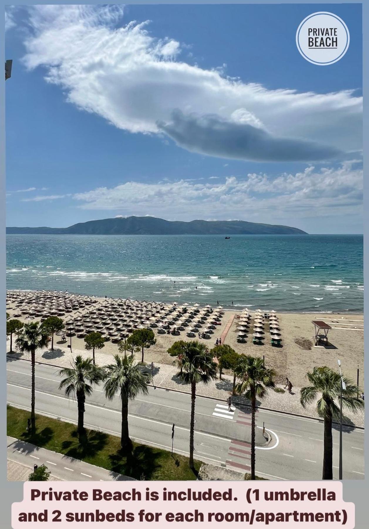 Marina Premium Hotel & Apartment Влёра Экстерьер фото